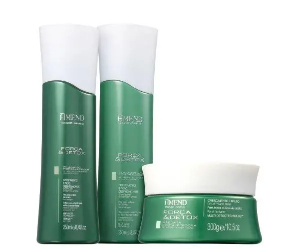 Strength Detox Epertise Plant Extracts Amino Acids Treatment Kit 3 Prod. - Amend 1