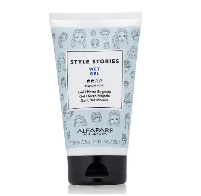 Style Stories Medium Hold Fixing Texturizing Wet Gel 150Ml - Alfaparf Milano 1