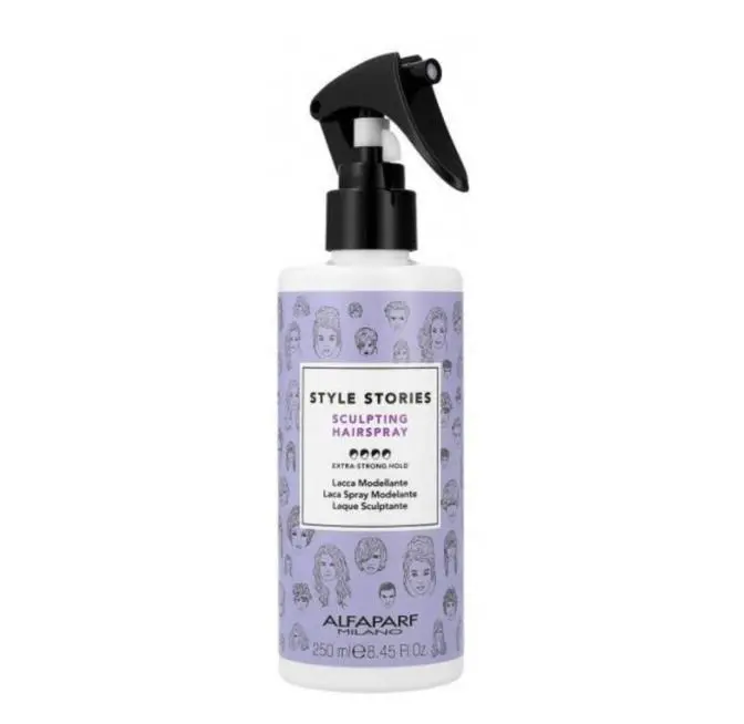 Style Stories Sculpting Texturizing Extra Strong Spray 250Ml - Alfaparf Milano 1