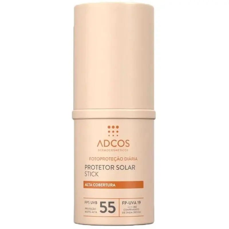 Sunscreen Protector Base Stick Peach Color Spf 55 Skin Care 17G Adcos 1