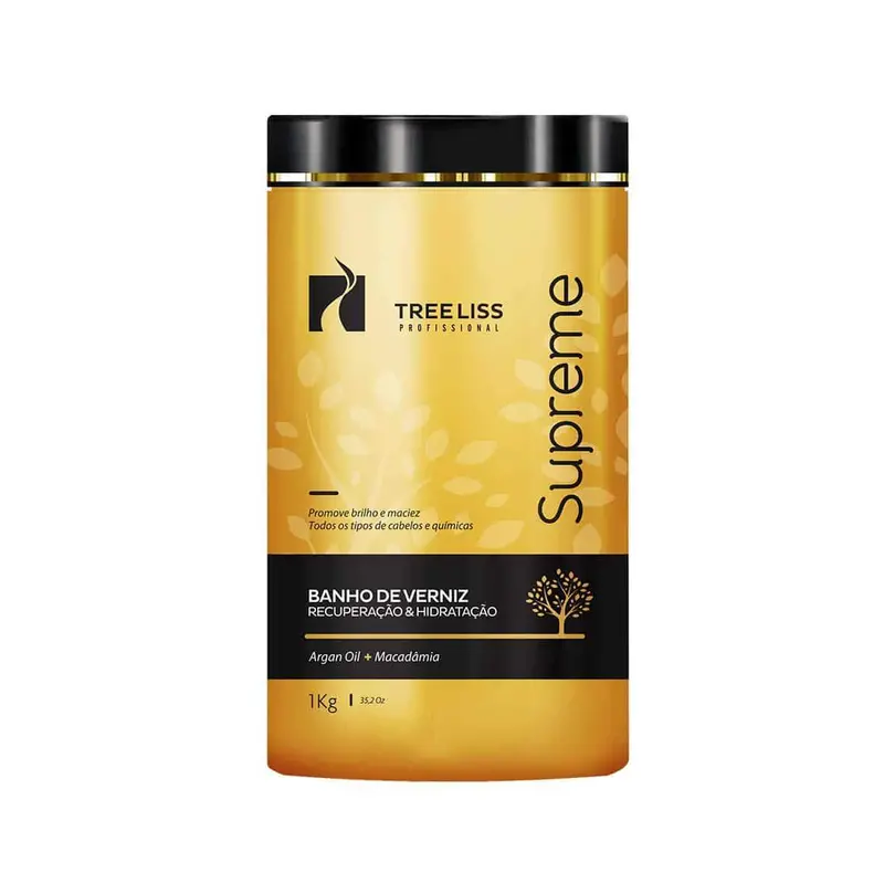 Supreme Varnish Bath Mask 1Kg - Tree Liss 1