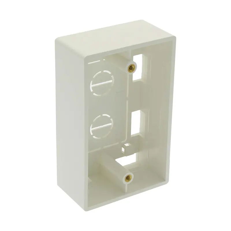 Surfacemount Box For Wall Plate White 1