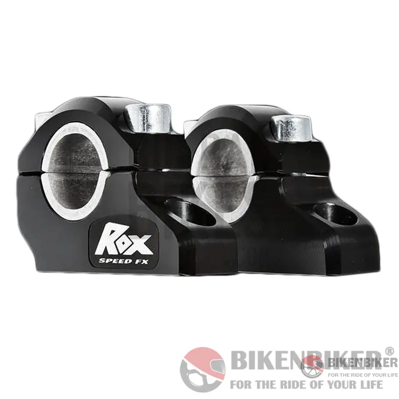 Suzuki V-Strom 650 Offset Risers - 25/28Mm Rise, 25Mm Back, 22 & 28Mm Handlebar - Roxspeedfx 1