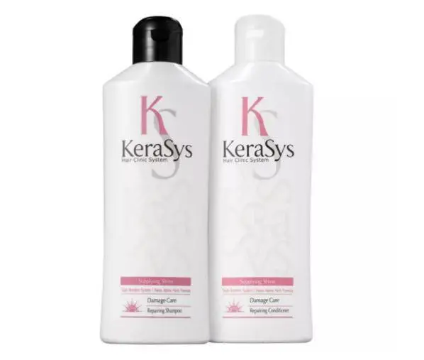 Swiss Edelweiss Extract Ceramides Triple Nutrition Repairing Kit 2X180ml - Kerasys 1