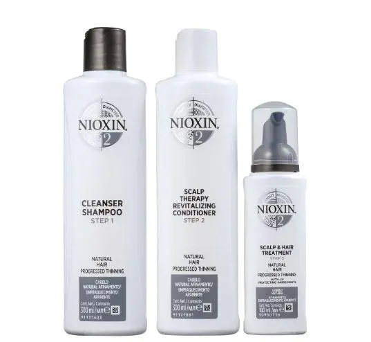 System 2 Natural Hair Advanced Tuning Scalp Therapy Treatment 3 Prod. - Nioxin 1