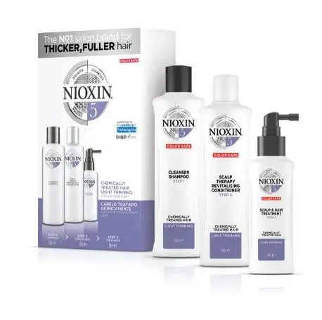 System 5 Chemically Treated Hair Light Tuning Treatment Kit 3 Prod. - Nioxin 1