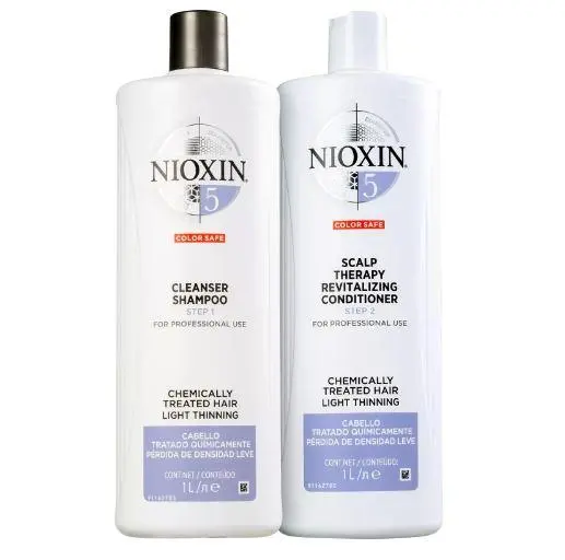 System 5 Light Tuning Chemically Treated Hair Treatment Kit 3 Prod. - Nioxin 1
