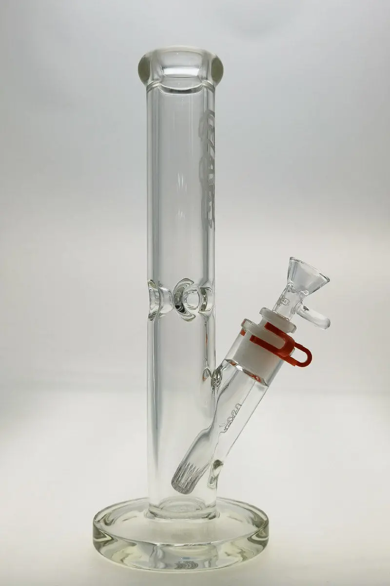 Tag - 12" Straight Tube Bong 44X6mm - 18/14Mm Downstem (3.50") 1