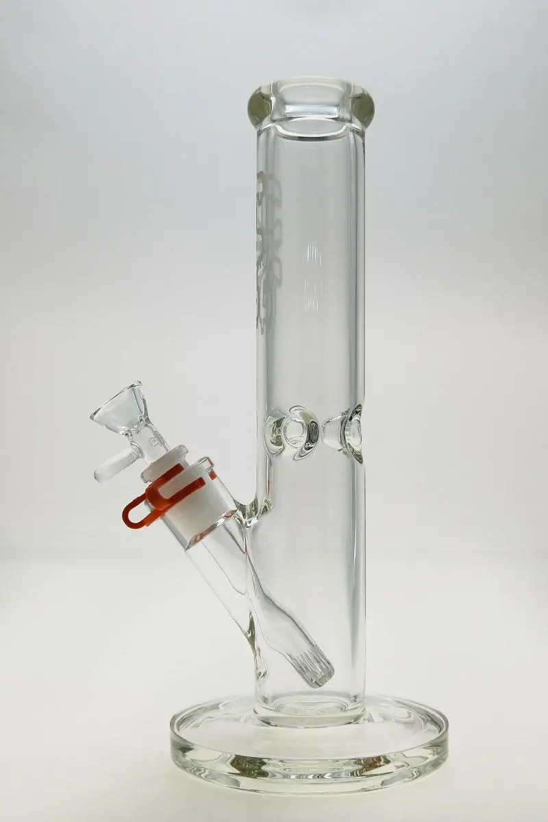 Tag - 12" Straight Tube Bong 50X7mm - 18/14Mm Downstem (3.75") 1