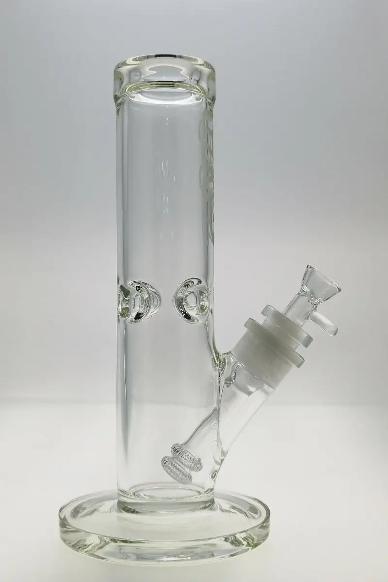 Tag - 12" Straight Tube Bong 65X7mm - 28/18Mm Downstem (3.50") 1