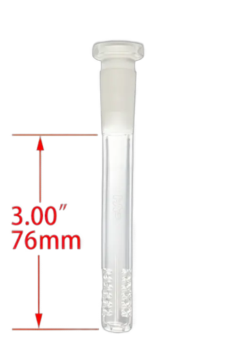 Tag - 14/10Mm 6 Row X 2 (36 Hole) Open End Gridded Super Slit Bong Downstem 1