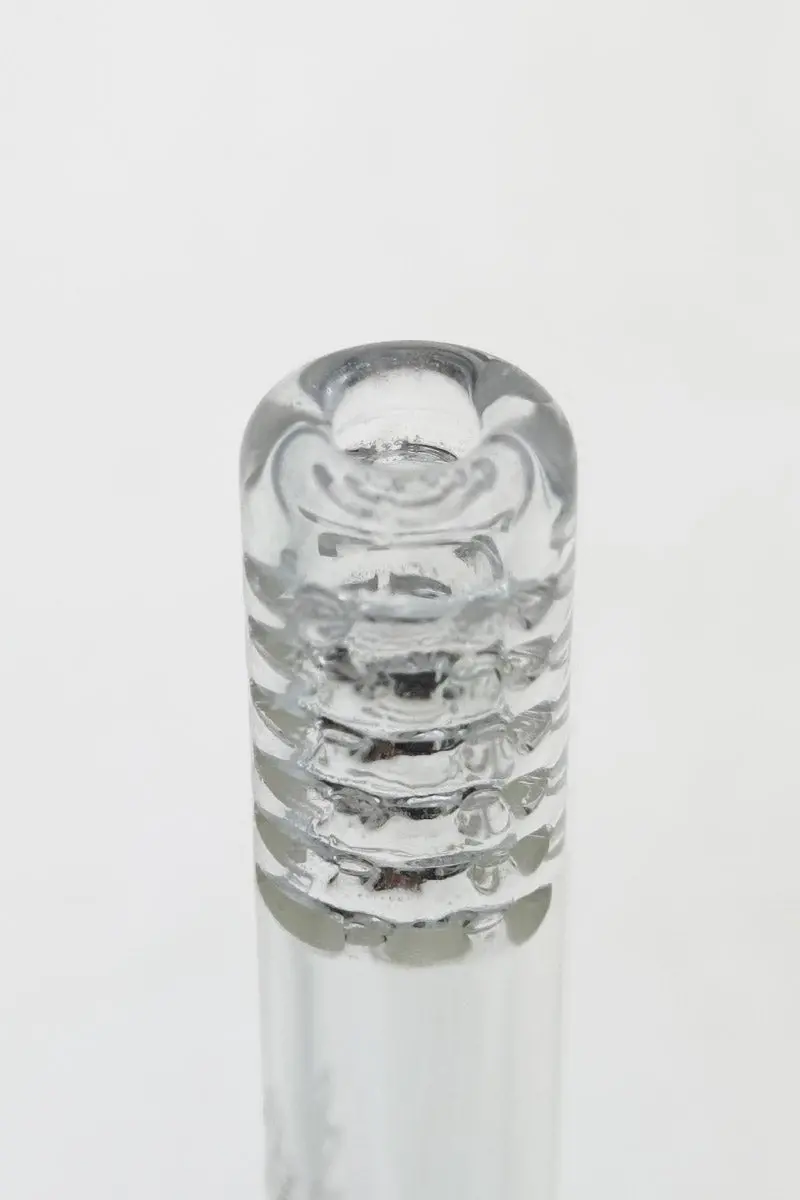 Tag - 14/10Mm 6 Row X 2 (36 Hole) Open End Gridded Super Slit Bong Downstem 5