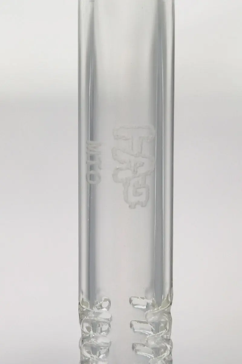 Tag - 14/10Mm 6 Row X 2 (36 Hole) Open End Gridded Super Slit Bong Downstem 7