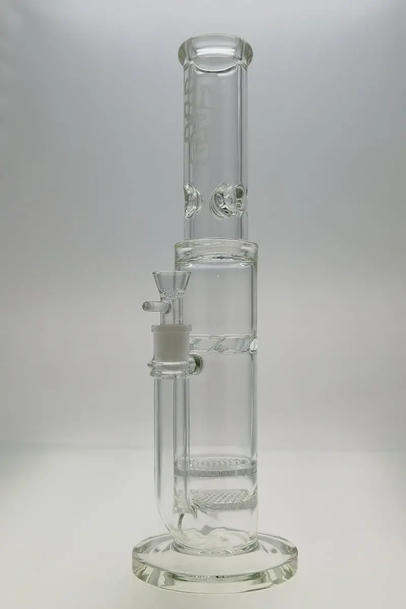 Tag - 16" Double Honeycomb To Spinning Splash Guard Bong 50X7mm (18Mm Female) 3