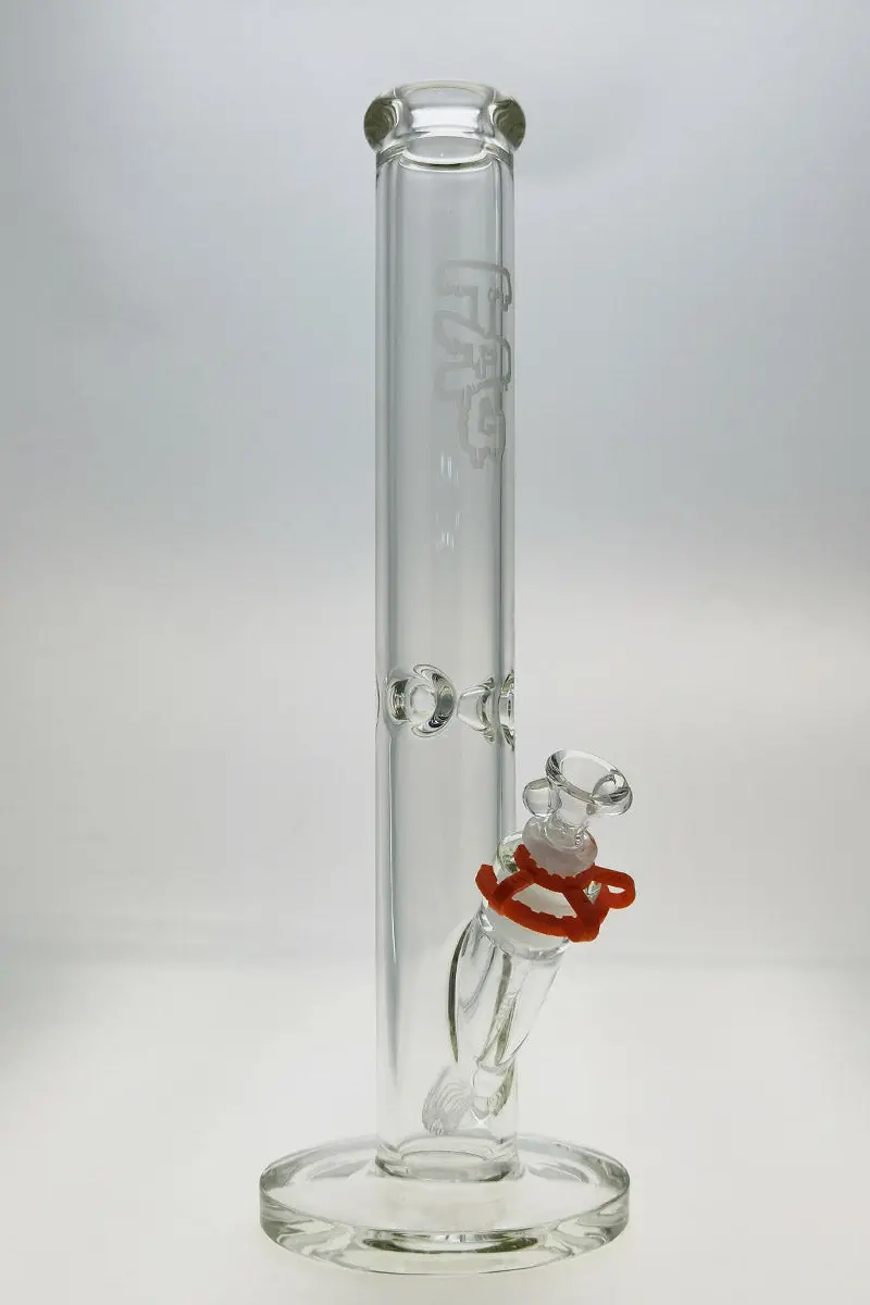 Tag - 16" Straight Tube Bong 50X7mm - 18/14Mm Downstem (3.75") 1