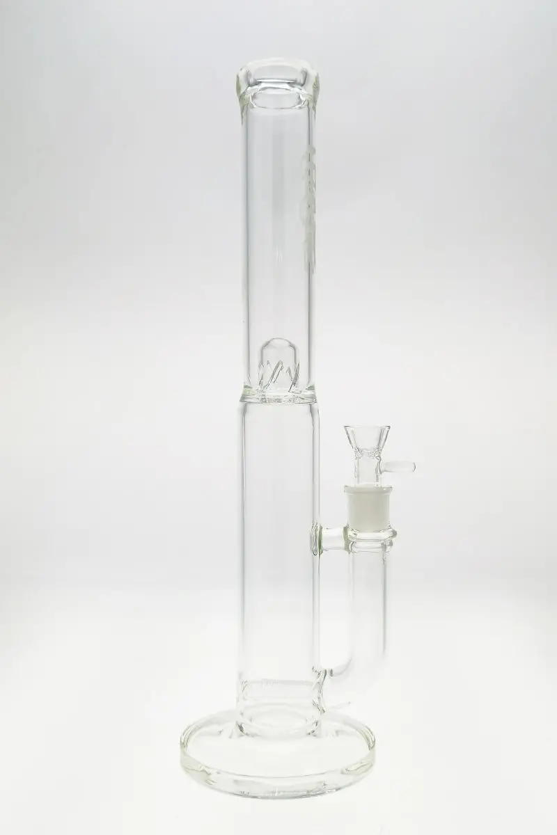 Tag - 16" Super Slit Gridded Triple Inline To Helical Dome Splash Guard Bong 44X4mm (18Mm Female) 1