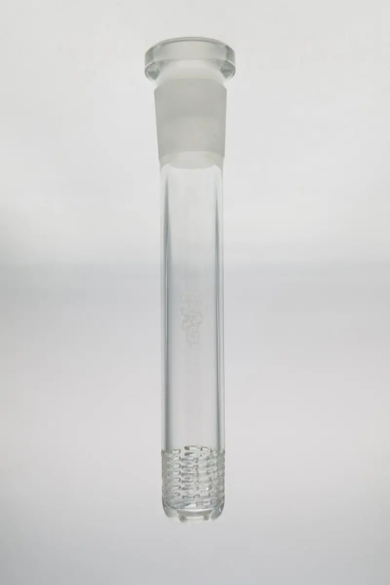 Tag - 18/14Mm 10 Row X 3 (90 Hole) Closed End Gridded Super Slit Bong Downstem 1