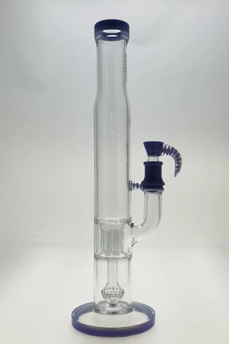 Tag - 18" Gridded Peyote Pillar Bong 44X4mm (18Mm Female) 1