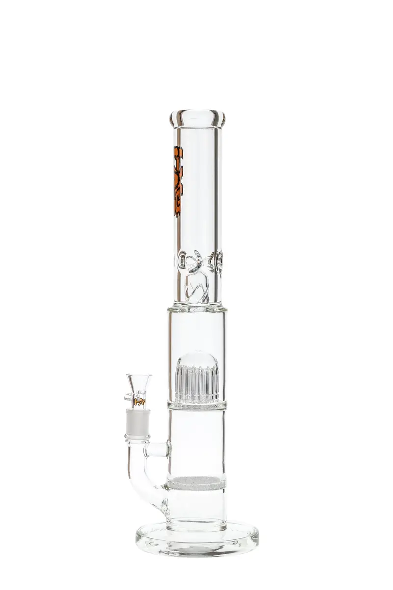 Tag - 18" Single Fritted Disc To Fixed 16 Arm Tree Bong 50X7mm (18Mm Female) 1