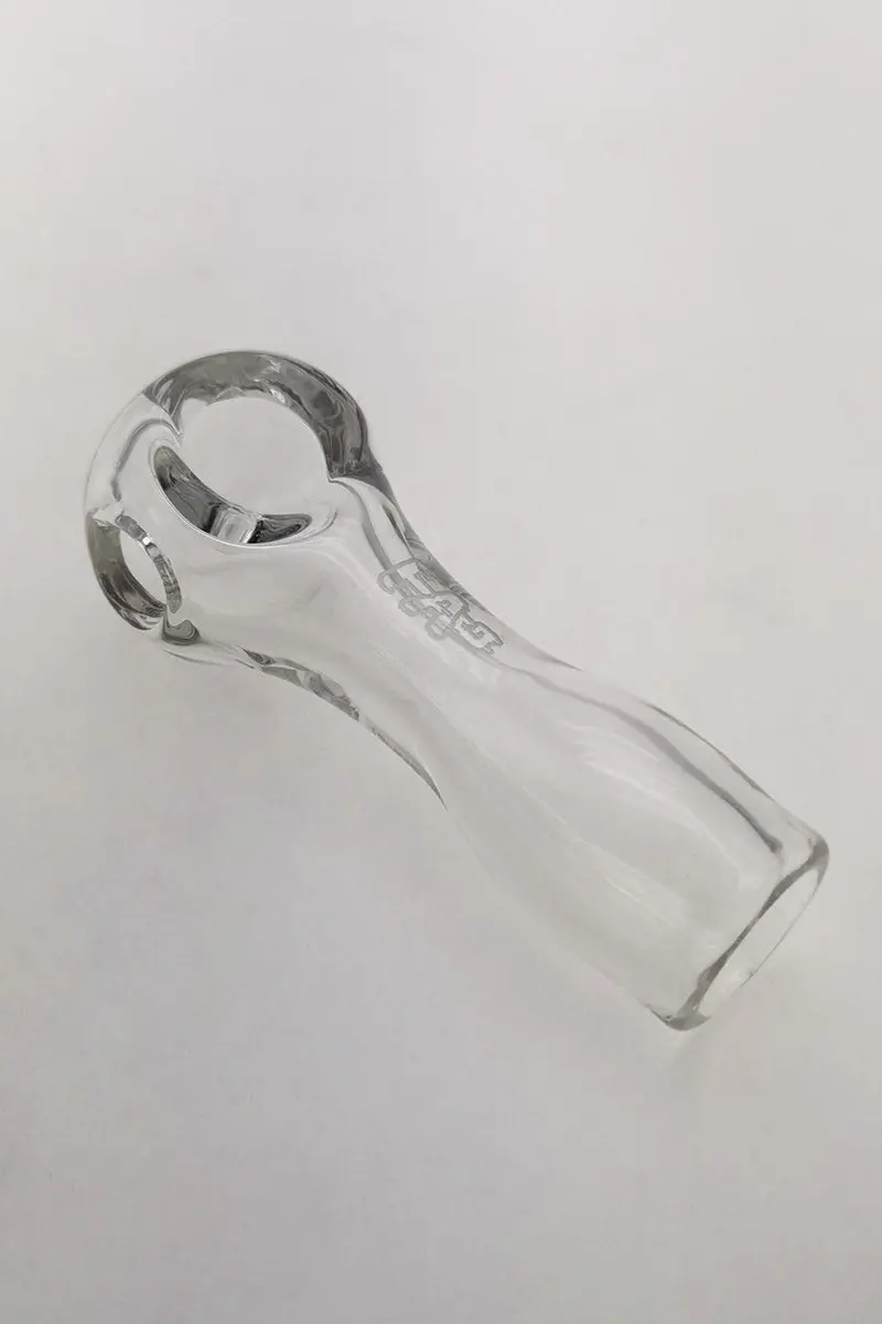 Tag - 4.5" Dry Spoon Pipe W/ Large Carb & Mouth Piece 1