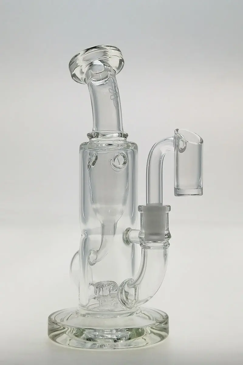 Tag - 7" Micro Super Slit Puck Mini Klein Dab Rig 38X4mm (10Mm Female) 1