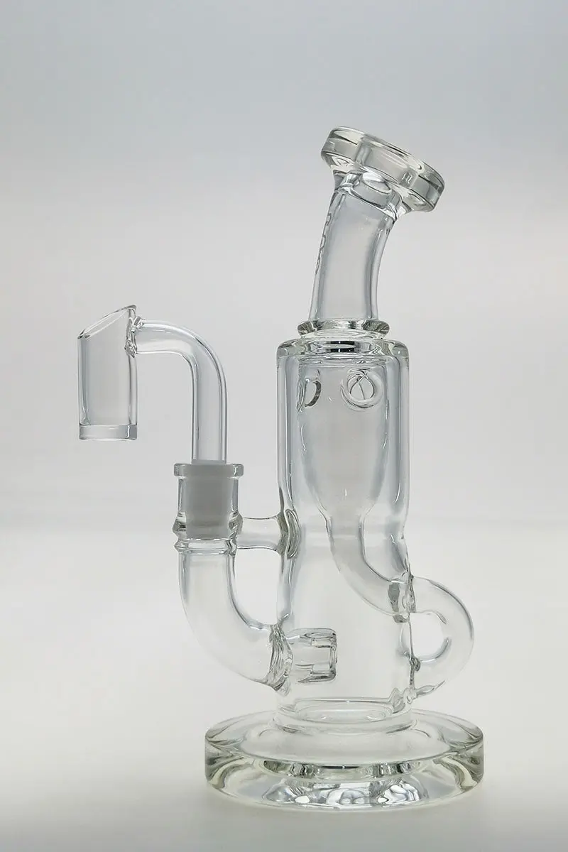 Tag - 7" Single Hammer Head Mini Klein Dab Rig 38X4mm (10Mm Female) 1