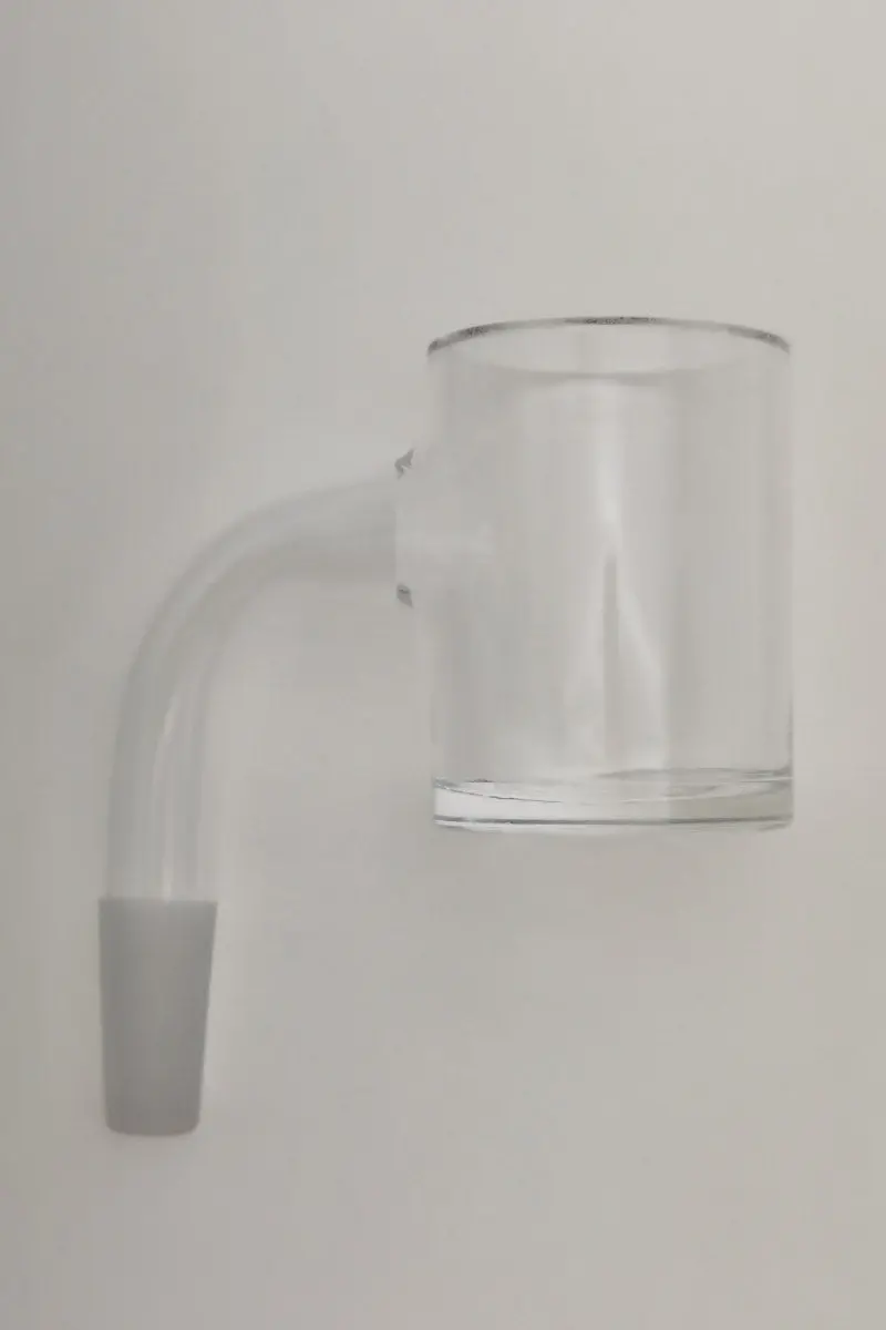 Tag - Full Weld Concave Quartz Banger Dab Nail Can (Flat Top) High Air Flow 30X2mm-4Mm 1