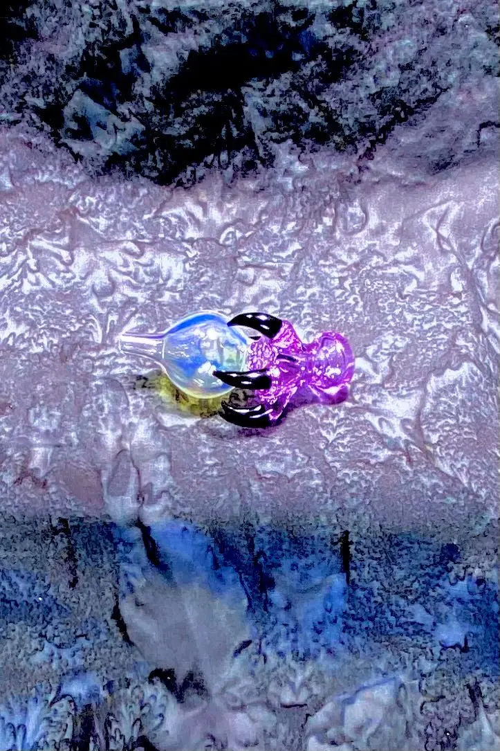 The Glass Cure - 1.50" Dragon Claw Ball Carb Cap (Fits 20Mm Bangers) (10G) 1