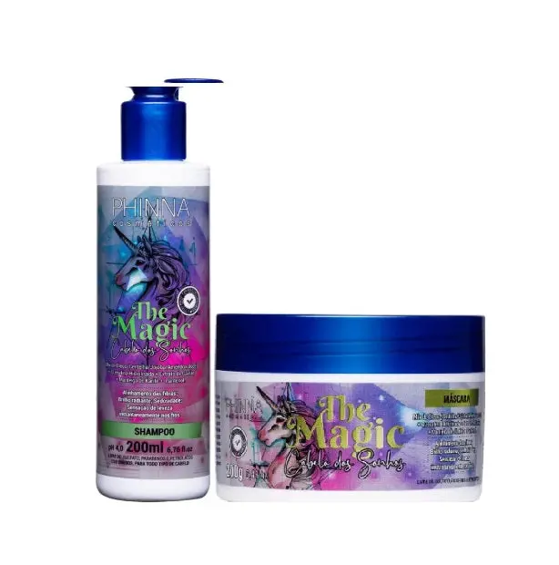 The Magic Dream Hair Volume Reduction Effect Frizz Control Softness Treatment Kit 2X200 - Phinna 1