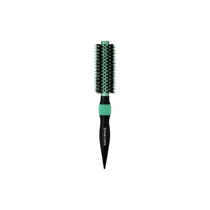 Thermal Metallic Fun Green Aluminum Hair Styling Brush 8051 40Mm Marco Boni 1
