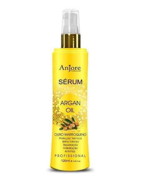 Thermal Protector Argan Oil Sérum Moroccan Gold 5 In 1 Finisher 120Ml - Anjore 1