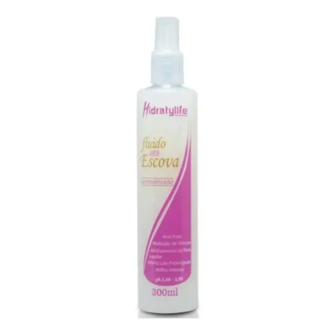 Thermal Protector Brush Fluid Keratin Damaged Hair Finisher 300Ml  - Mairibel 1