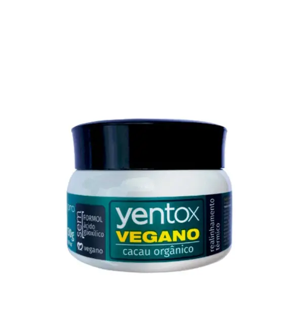 Thermal Realignment Yentox Deep Hair Mask  Organic Cocoa Vegan Straightening 130G - Yenzah 1
