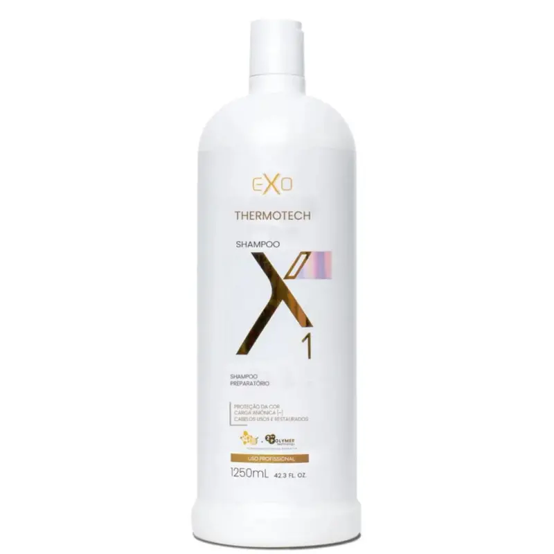 Thermotech Treatment Prepare Shampoo Step 1 1250Ml Exo Hair 1