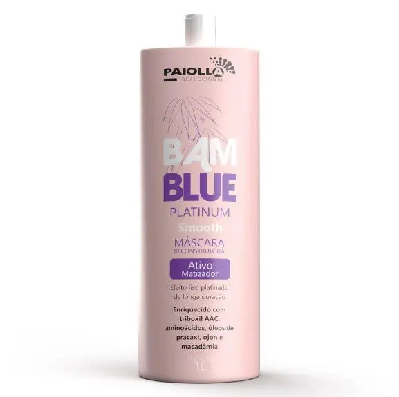 Tinting Active Platinum Smooth Progressive Brush Reconstrutive Mask 1L - Paiolla 1