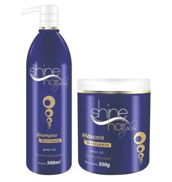 Tinting Color Maintenance Hair Shine Hydration Treatment Kit 2X500 - Shine Hair 1