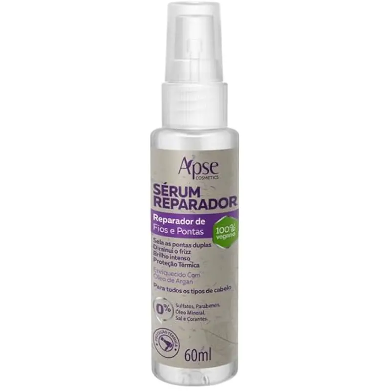 Tips Repairer Serum Anti Frizz Shine Hair Finisher 60Ml Apse 1