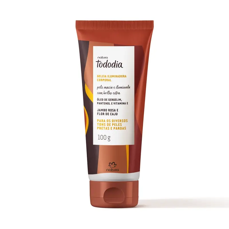 Todo Dia Brightening Deodorant Jelly Rosehip Cashew Flower 100G Natura 1