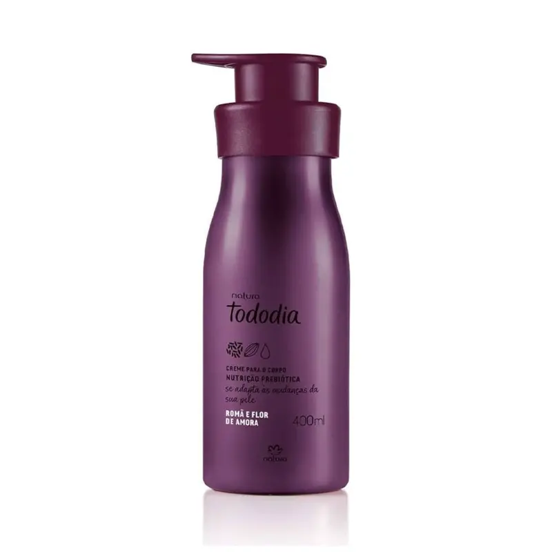 Todo Dia Pomegranate Blackberry Blossom Nourishing Body Cream 400Ml Natura 1