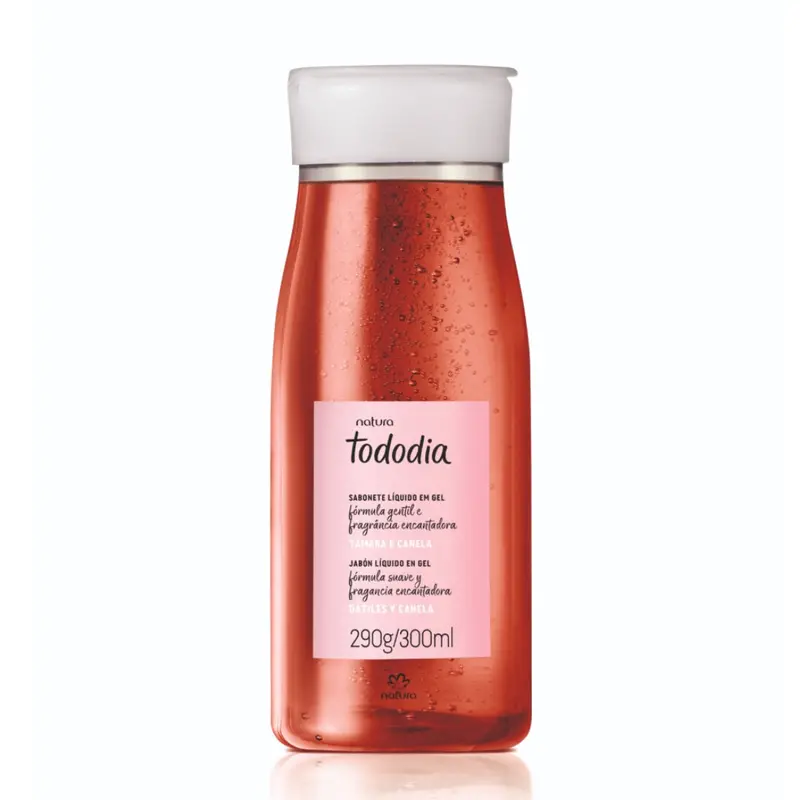 Todo Dia Tamara Cinnamon Liquid Gel Soap 300Ml Natura Daily Skin Care 1