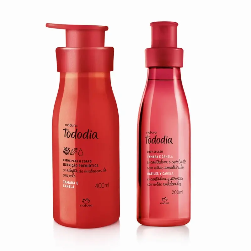 Todo Dia Tamara Cinnamon Moisturizer Body Splash Kit Natura Daily Skin Care 1