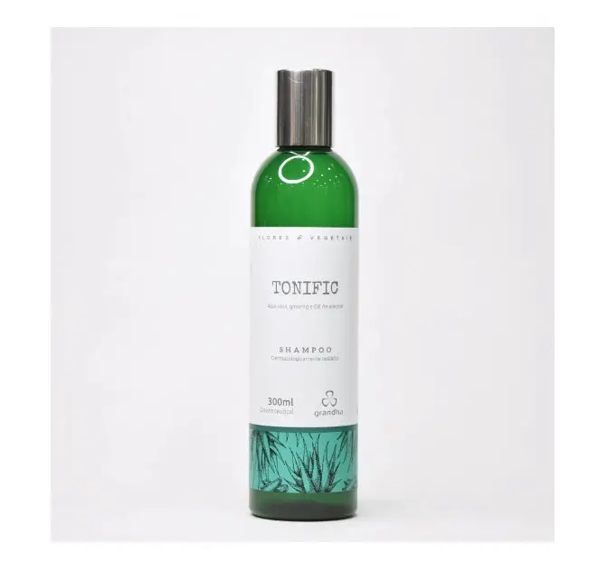 Tonific Shampoo Toning Strengthening Vegetable Hair Vegan Treatment 300Ml - Grandha 1