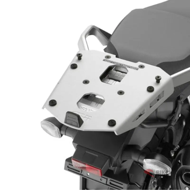 Top Case Rack With Metal Base Plate - Suzuki Vstrom 650 - Givi 1