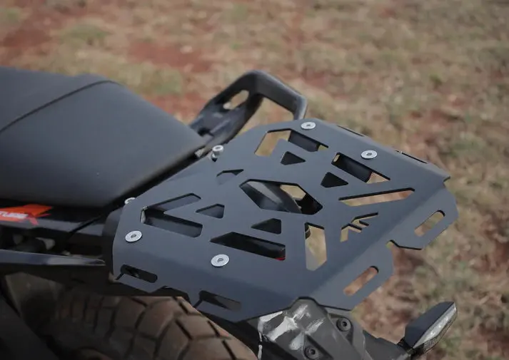 Top Rack Aluminium Black For Ktm Adventure 390/250 2025-Motourenn 1