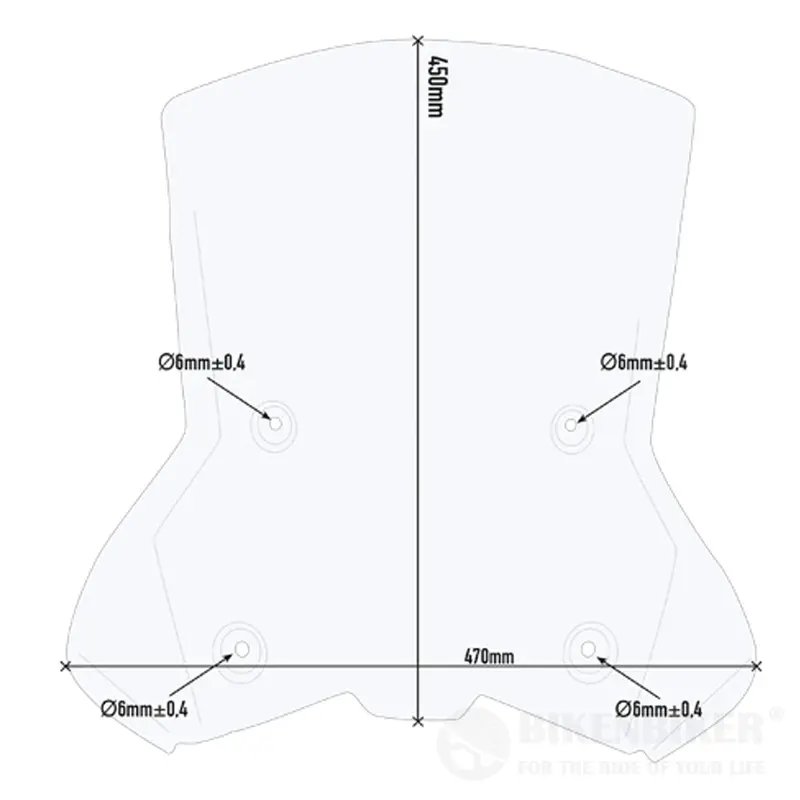 Transparent Windscreen For Ktm 390 Adventure 7710Dt - Givi 2