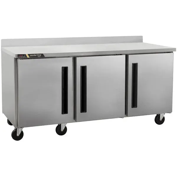 Traulsen Centerline Triple Door 72" Refrigerated Work Table - Various Configurations Cluc-72R 2