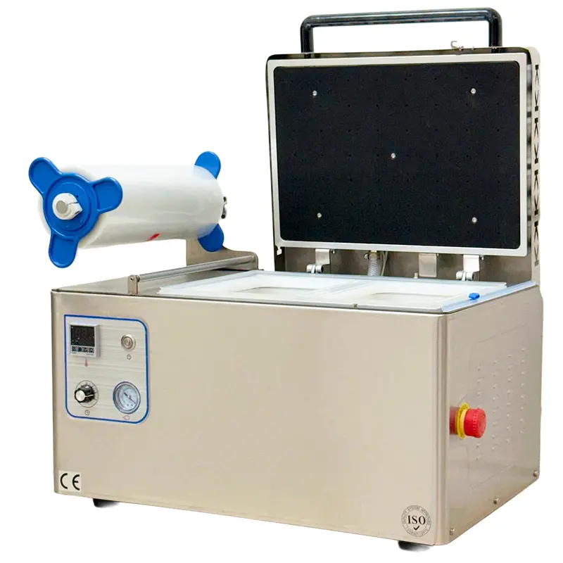 Tray Vacuum Seal Skin Forming Machine Kb-30 1
