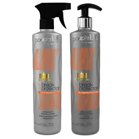 Treatment Bio Defender Break Protector Reconstructor Kit 2X500ml - Souple Liss 1