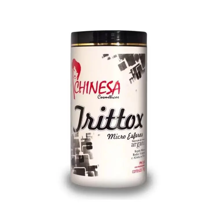 Trittox Micro Spheres Btox Argan Volume Reducer Mask 1Kg - Chinesa Cosmetics 1
