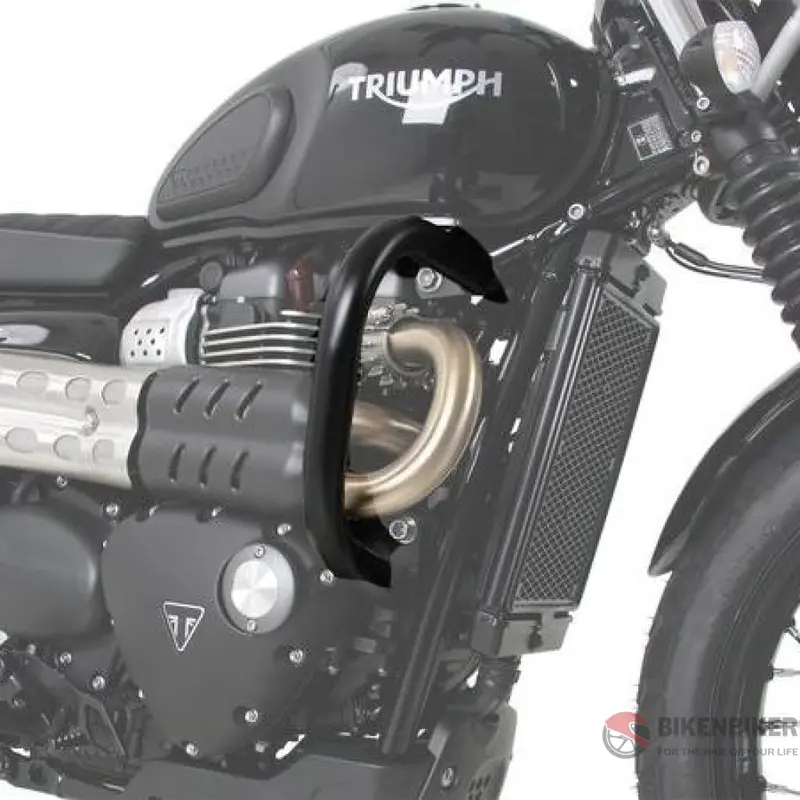 Triumph Street Scrambler (2017+) - Engine Crash Guard - Black - Hepco & Becker 1